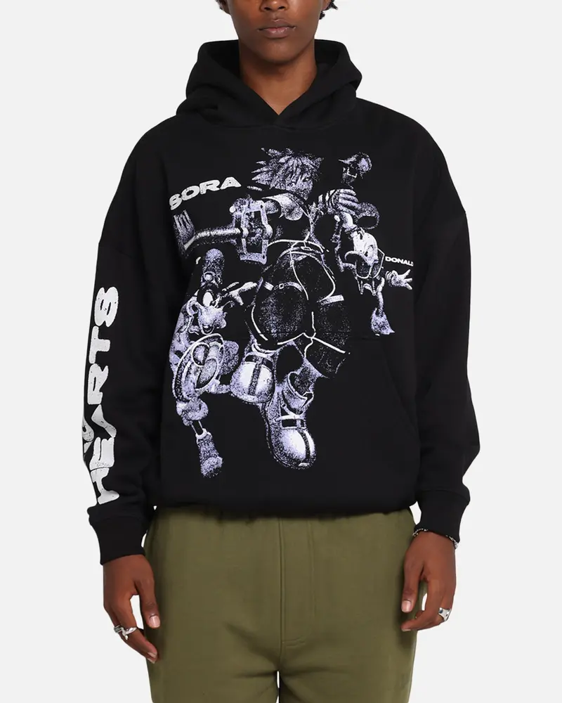 Goat Crew Disney Kingdom Hearts Gang Premium Hoodie Black 1