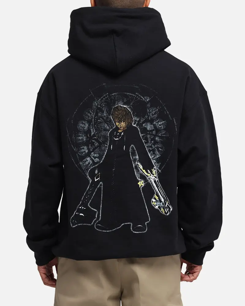 Goat Crew Disney Kingdom Hearts Roxas Hoodie Black 1