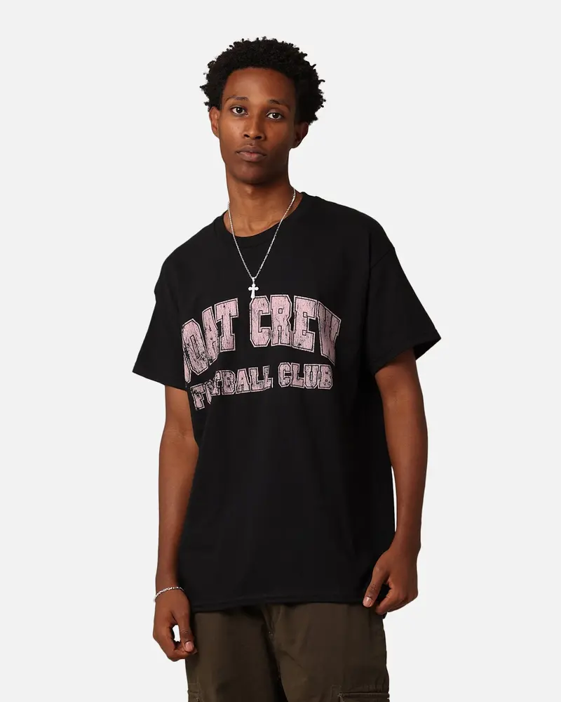Goat Crew Football Club 10 T-Shirt Black 1
