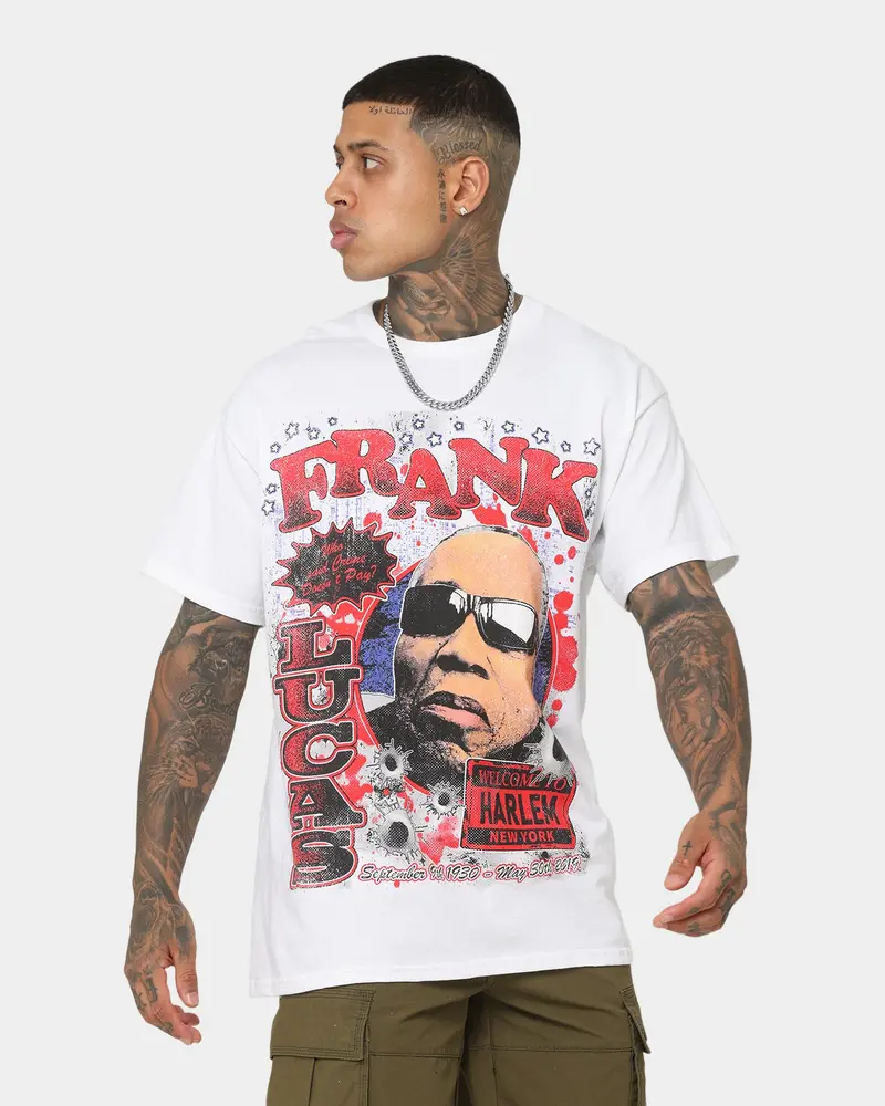 Goat Crew Frank Lucas T-Shirt White 1
