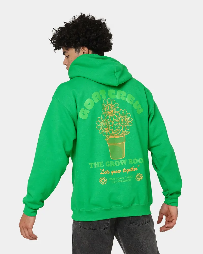 Goat Crew Grow Room Hoodie Green 1