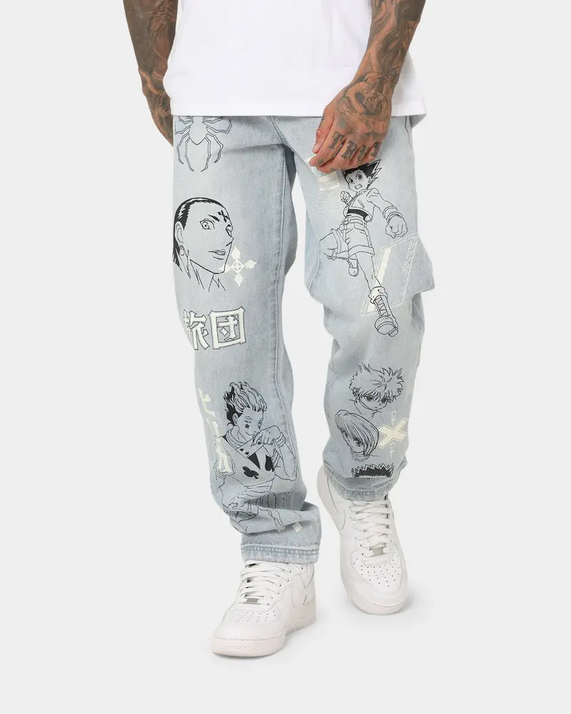 Goat Crew Hunter X Hunter Jeans Vintage Blue 1