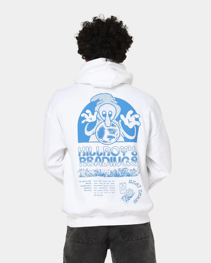 Goat Crew Kilroy Hoodie White 1