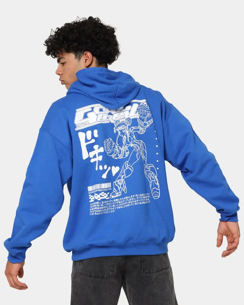 Goat Crew Kyoto Hoodie Blue 1