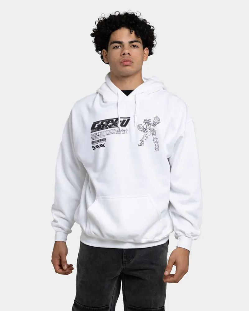 Goat Crew Kyoto Hoodie White 1