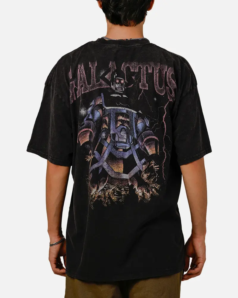 Goat Crew Marvel Galactus Heavy T-Shirt Vintage Black 1