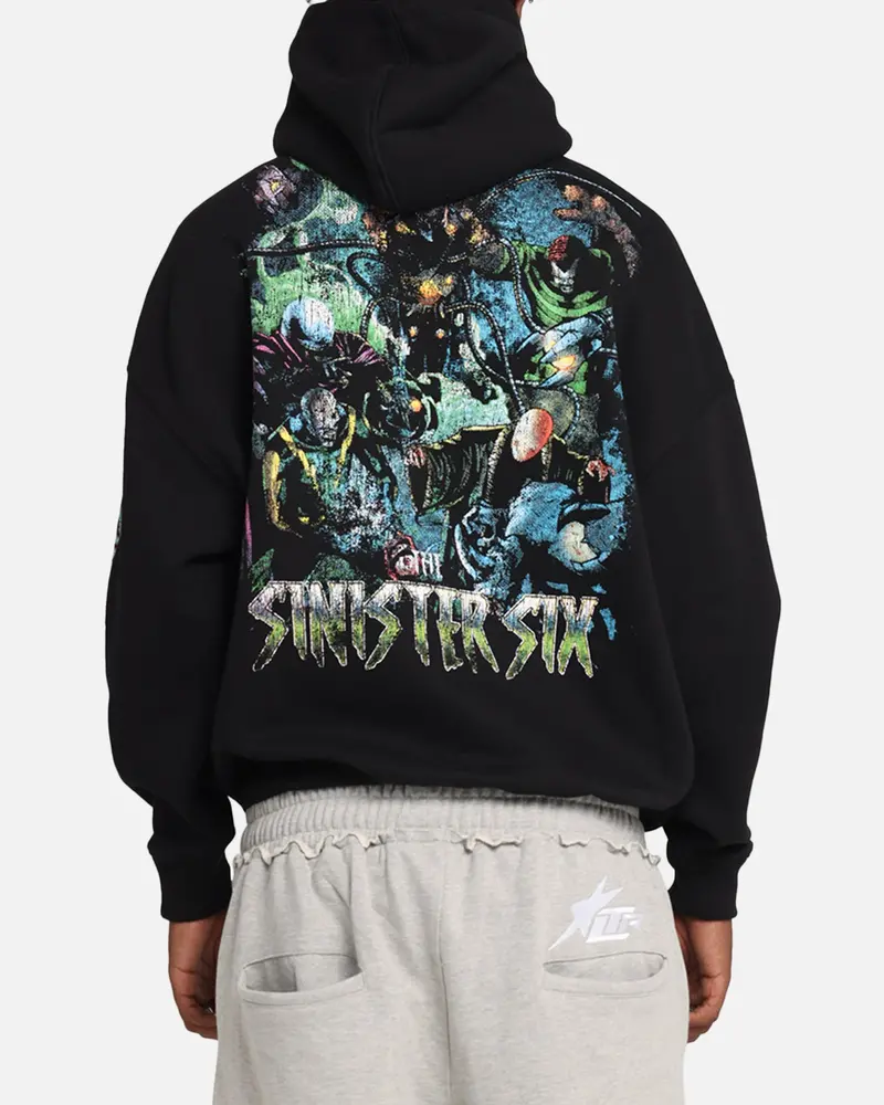 Goat Crew Marvel Sinister Six Premium Hoodie Black 1