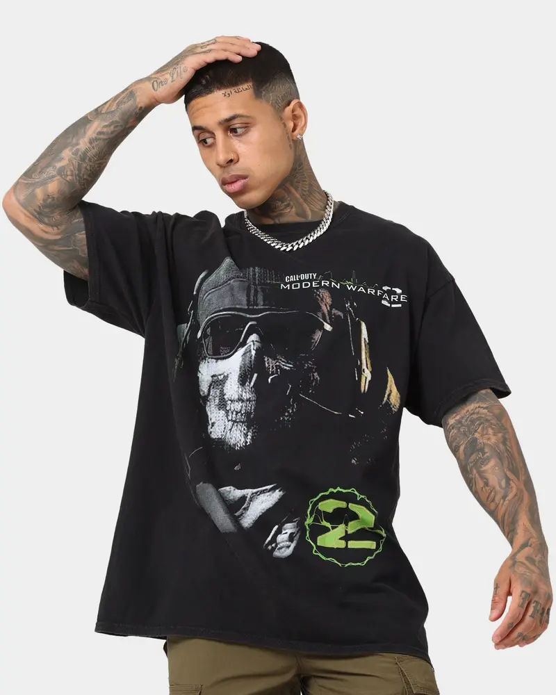 Goat Crew Modern Warfare Vintage T-Shirt Vintage Wash 1