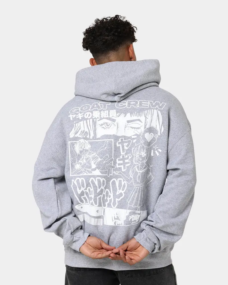 Goat Crew Niseko Hoodie Grey 1