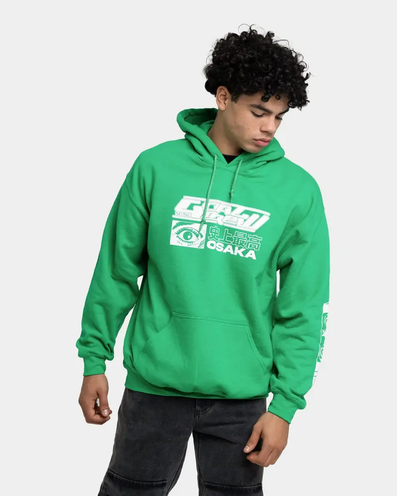 Goat Crew Osaka Hoodie Green 1