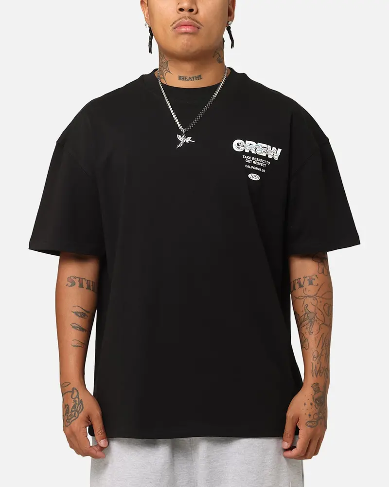 Goat Crew The Crew T-Shirt Black 1