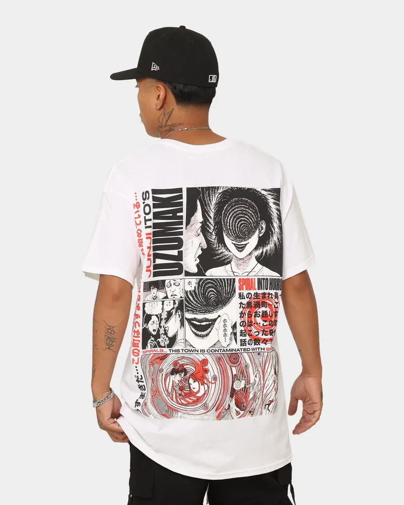 Goat Crew Uzumaki T-Shirt White 1