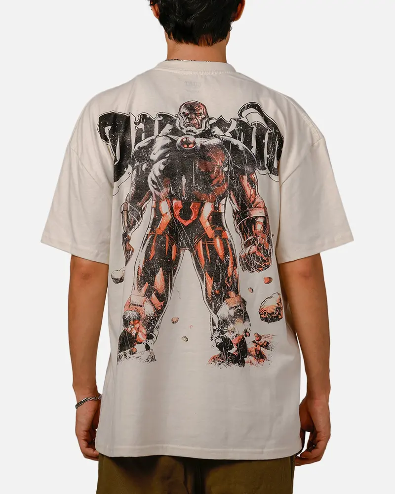 Goat Crew X Dc Superman Darkseid Heavy T-Shirt Off White 1