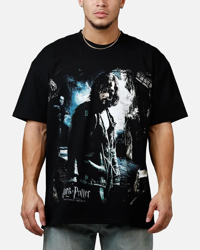 Goat Crew X Harry Potter Sirius Vintage T-Shirt Black Acidwash 1