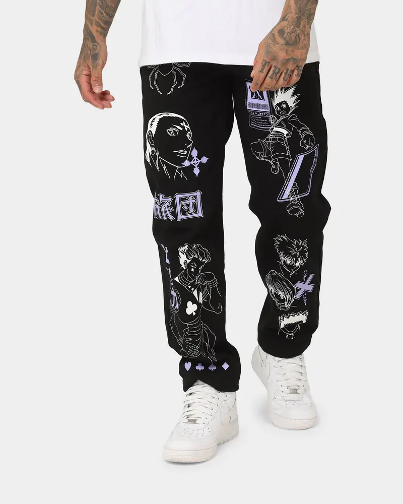 Goat Crew X Hunter X Hunter Jeans Vintage Black 1