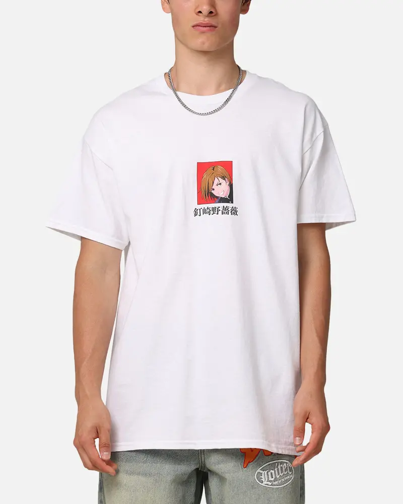 Goat Crew X Jujutsu Kaisen Nobara T-Shirt White 1