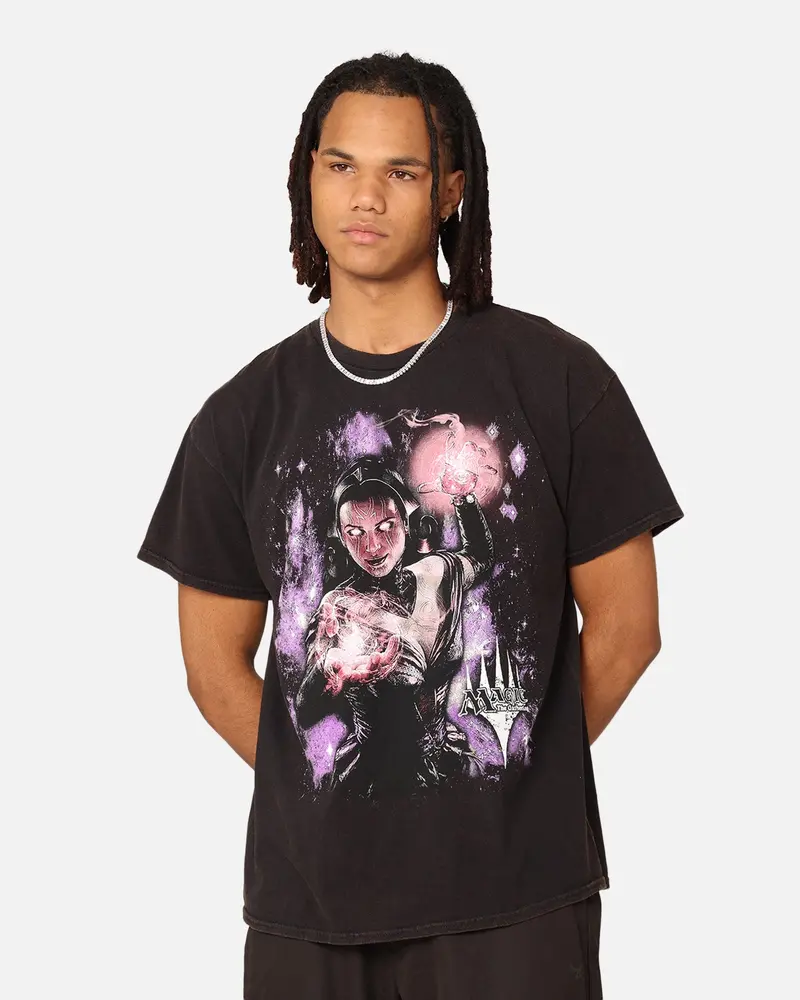Goat Crew X Magic: The Gathering Liliana Vintage T-Shirt Black Wash 1