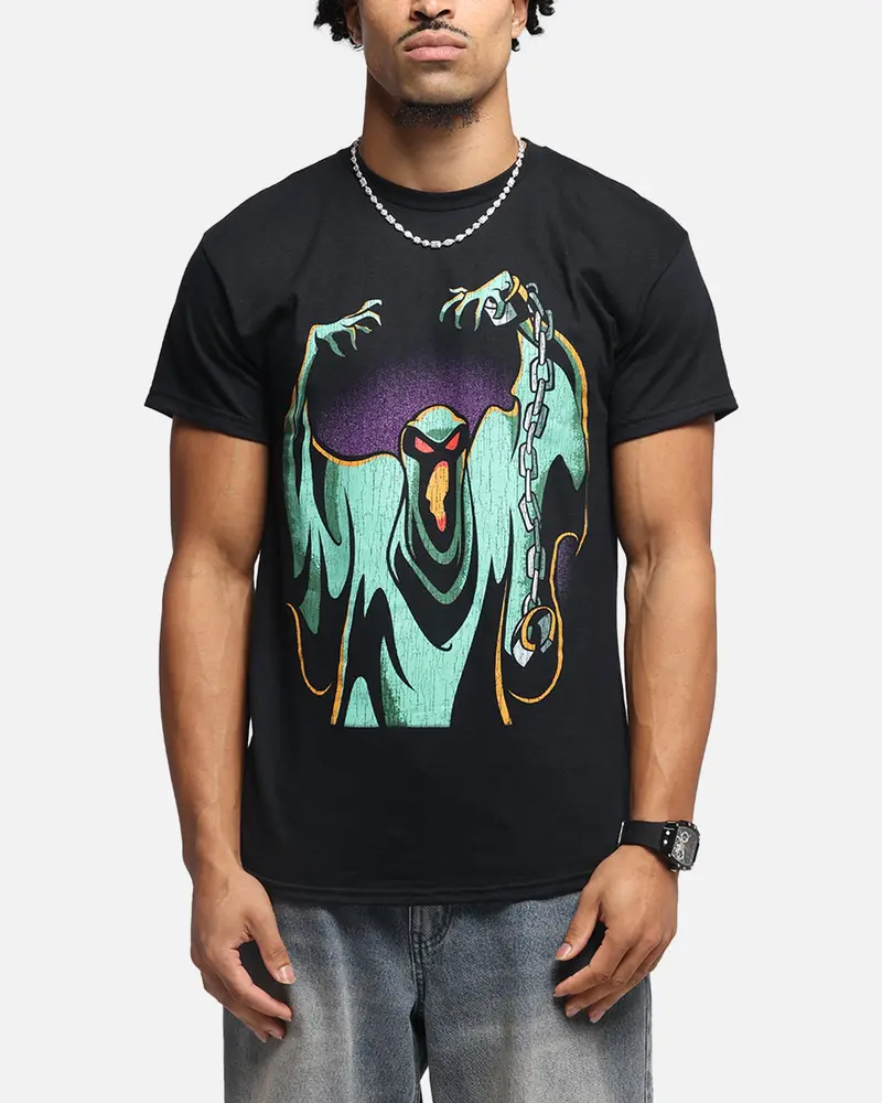 Goat Crew X Scooby-Doo Green Ghost Vintage T-Shirt Black 1