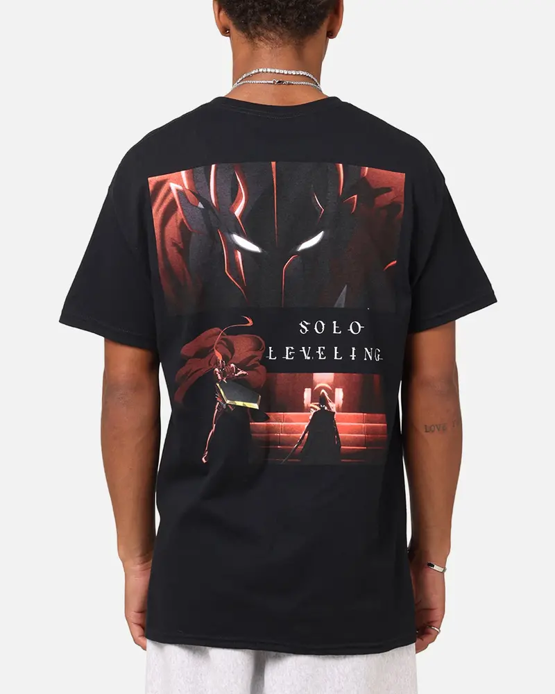 Goat Crew X Solo Leveling Igris T-Shirt Black 1