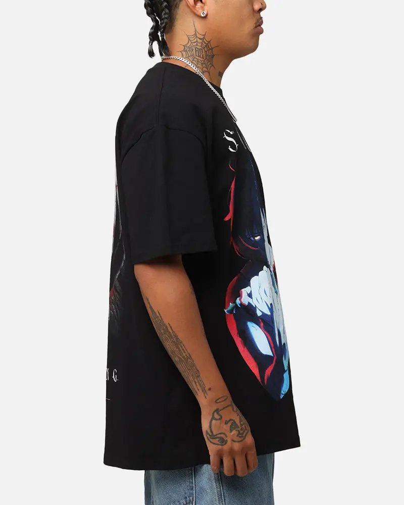 Goat Crew X Solo Leveling Solo Leveling Heavy T-Shirt Black 5