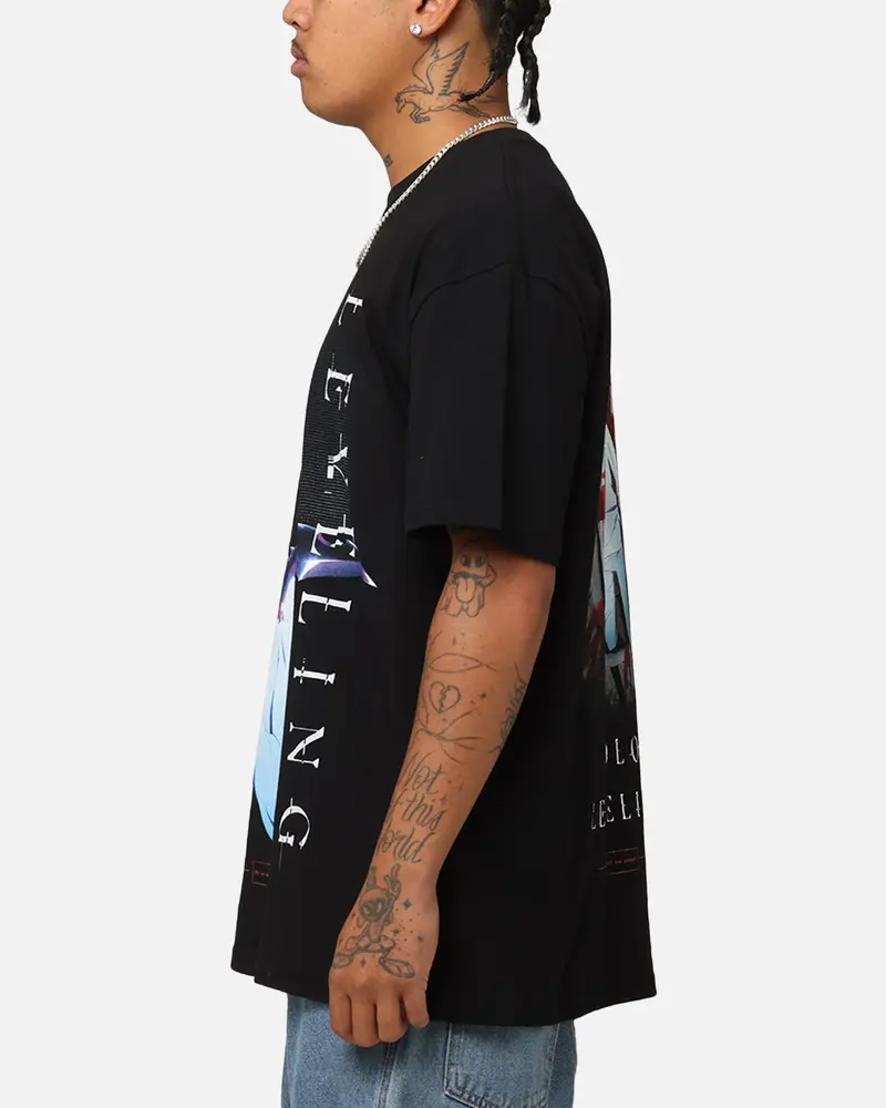 Goat Crew X Solo Leveling Solo Leveling Heavy T-Shirt Black 6