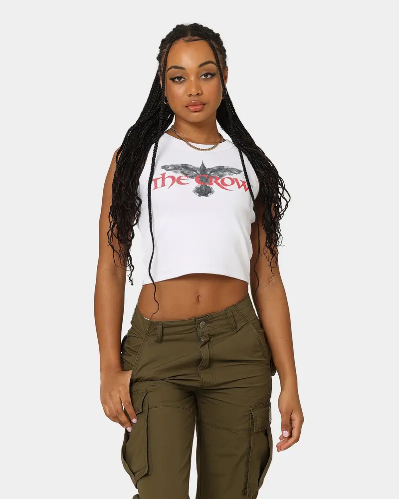 Goat Crew X The Crow Women's The Crow Tank White 1