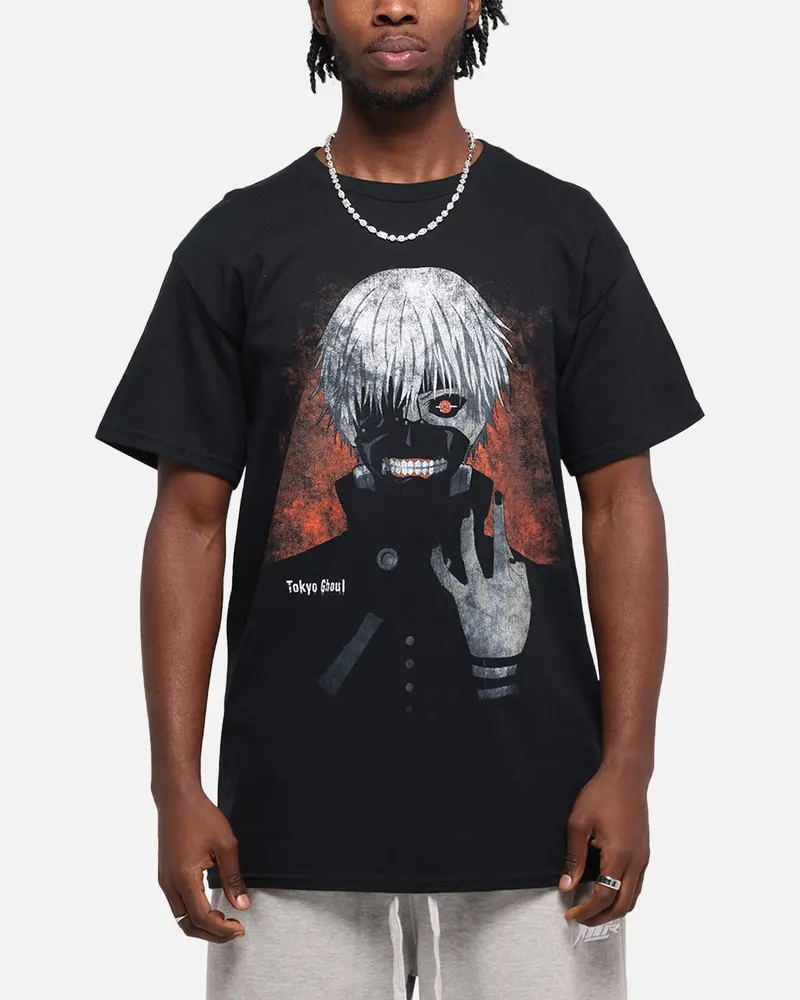 Goat Crew X Tokyo Ghoul Kaneki T-Shirt Black 1