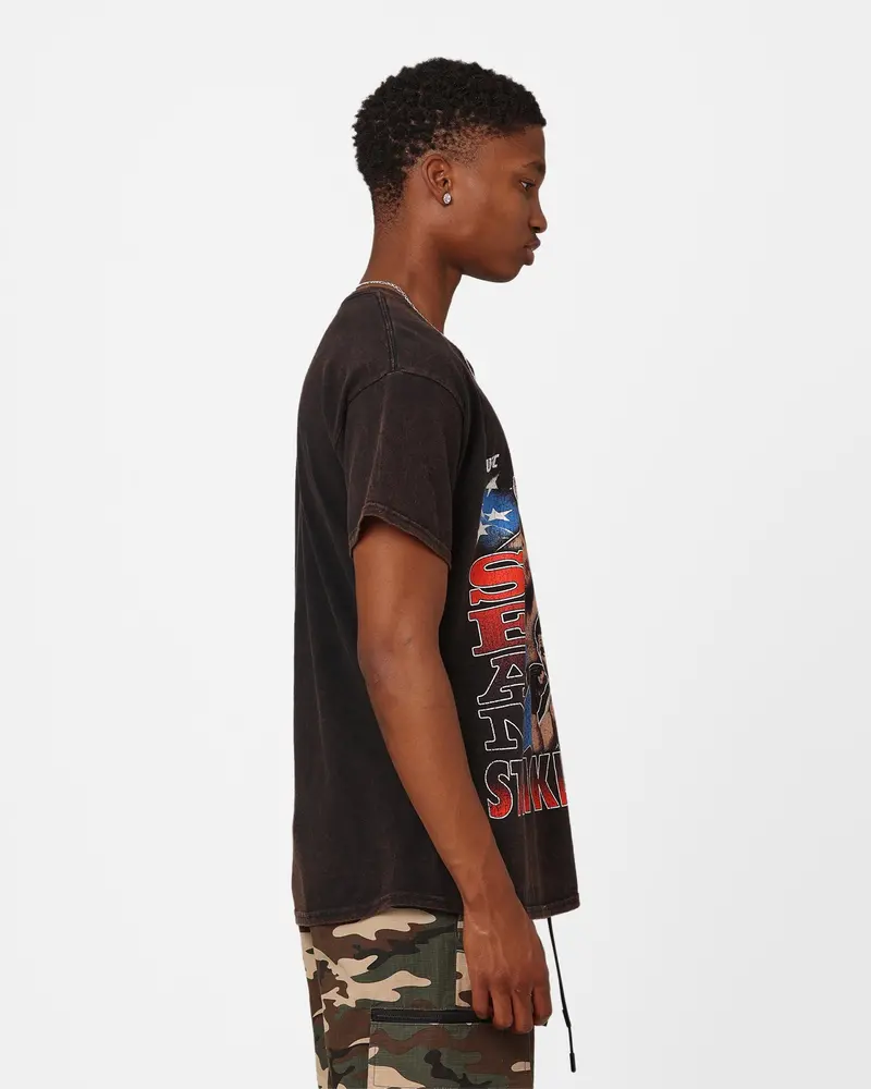Goat Crew X Ufc Sean Strickland Vintage T-Shirt Black Wash 5