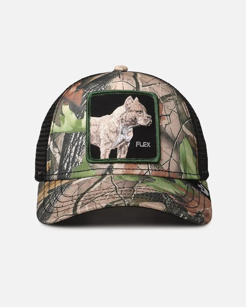 Goorin Bros Deceptive Trucker Snapback Real Tree Camo 1
