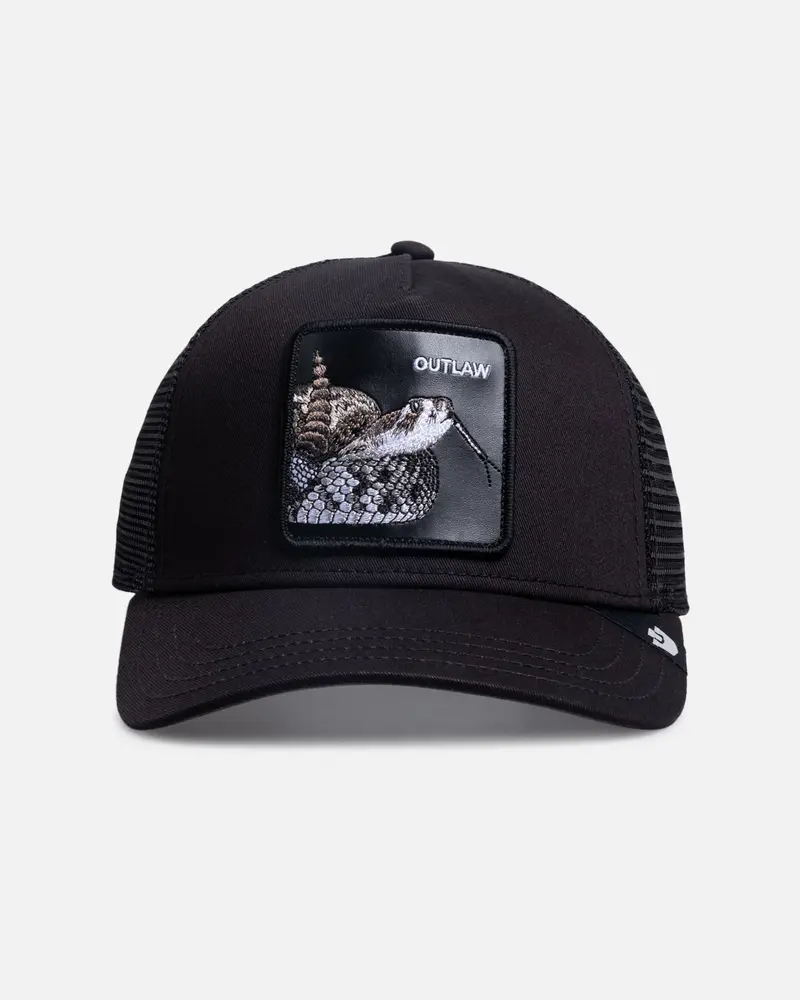Goorin Bros Outlaw Trucker Snapback Black 1