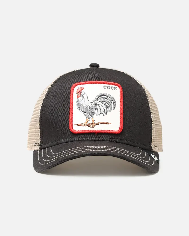 Goorin Bros Rooster Trucker Snapback Black 1