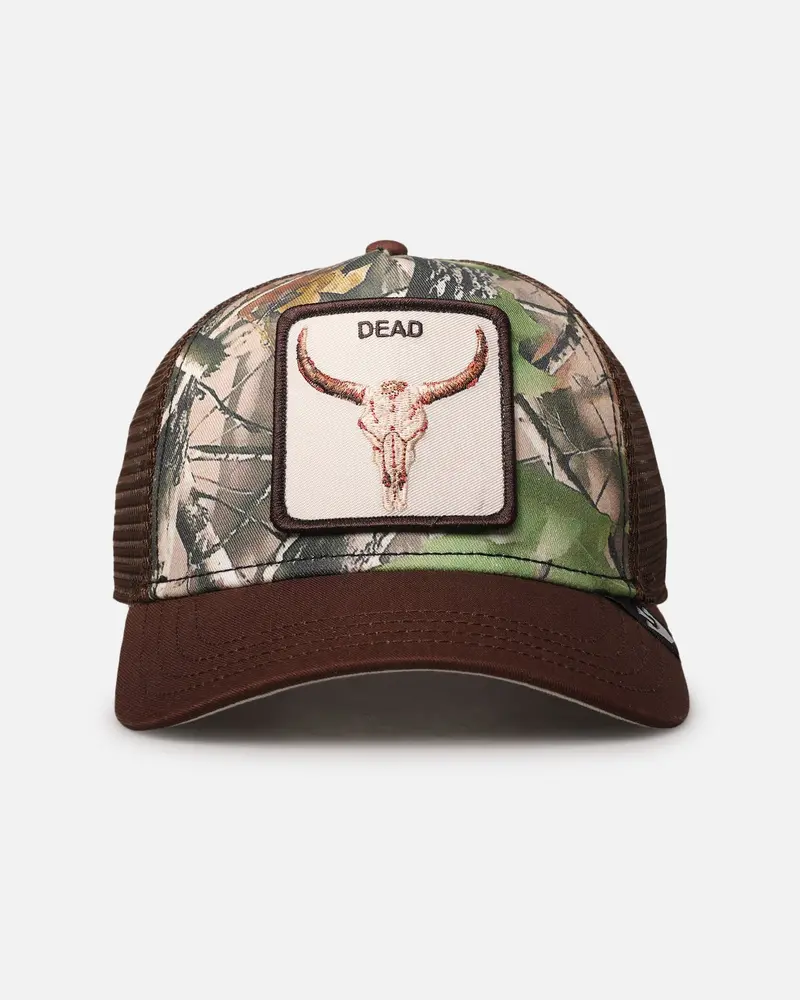 Goorin Bros Six Feet Under Trucker Snapback Real Tree Camo 1