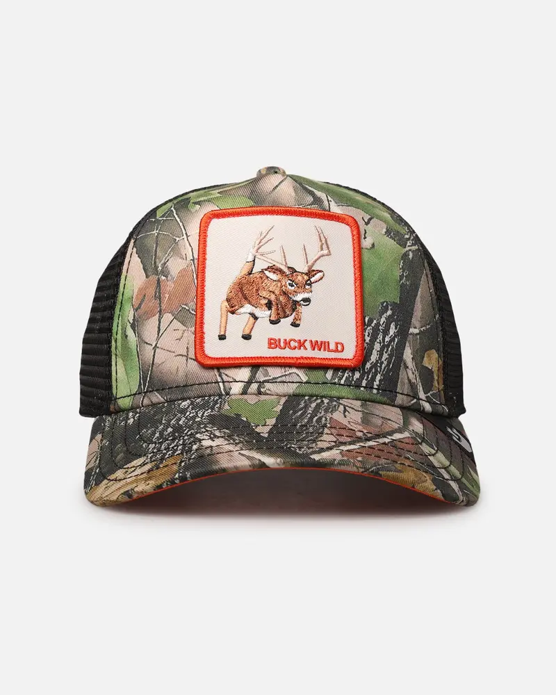 Goorin Bros Spooked Trucker Snapback Real Tree Camo 1