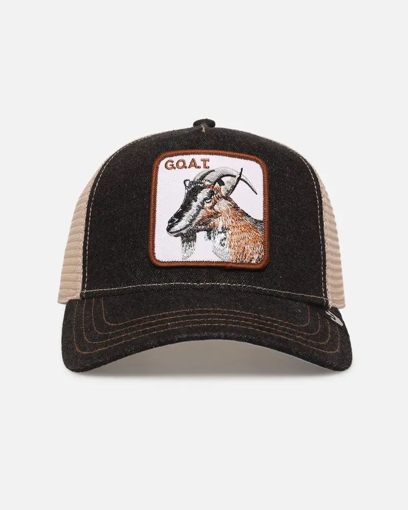 Goorin Bros The Goat Trucker Snapback Charcoal 1