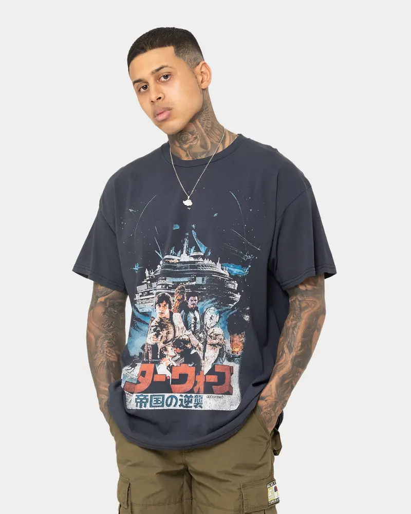 Grails Spaceship Vintage T-Shirt Vintage Wash 1
