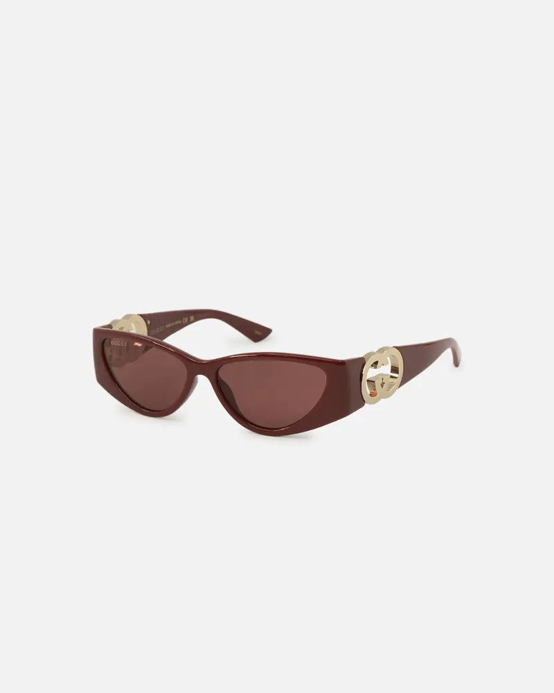 Gucci Gg1824s003 Sunglasses Burgundy 1