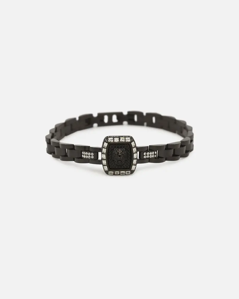 Guess Mainline 16Mm Lion Crystal Bracelet Silver 1