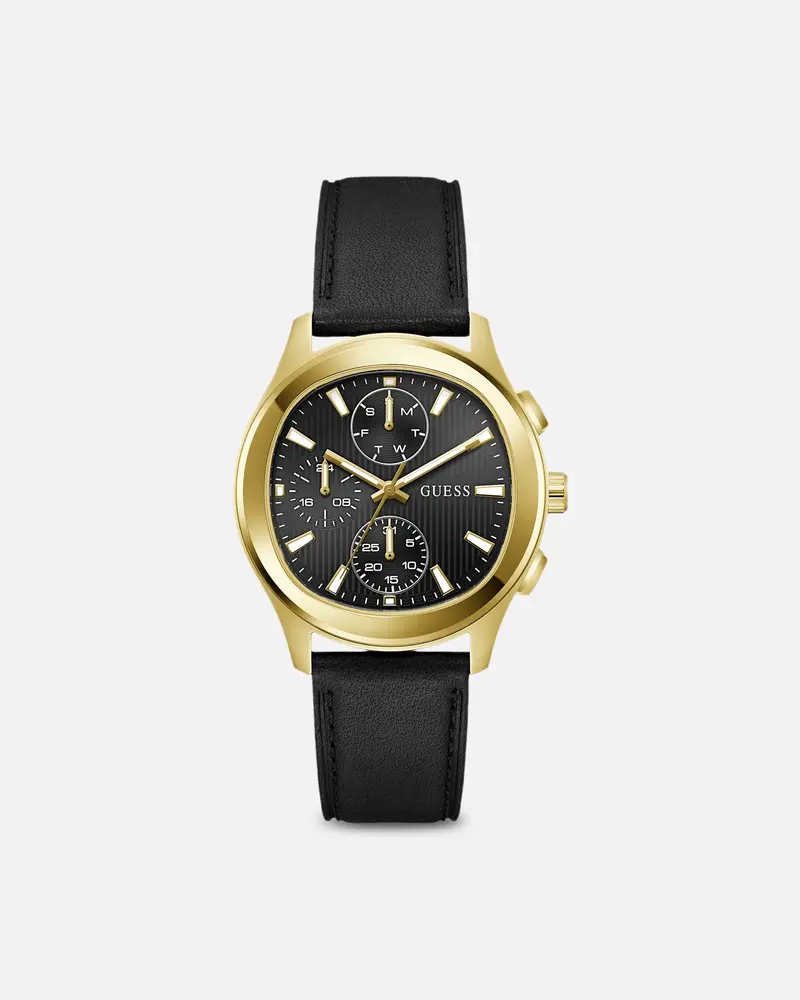 Guess Mainline Palmer Watch Black/Gold 1