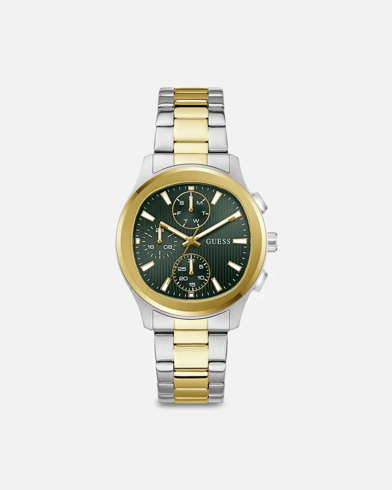 Guess Mainline Palmer Watch Silver/Gold 1