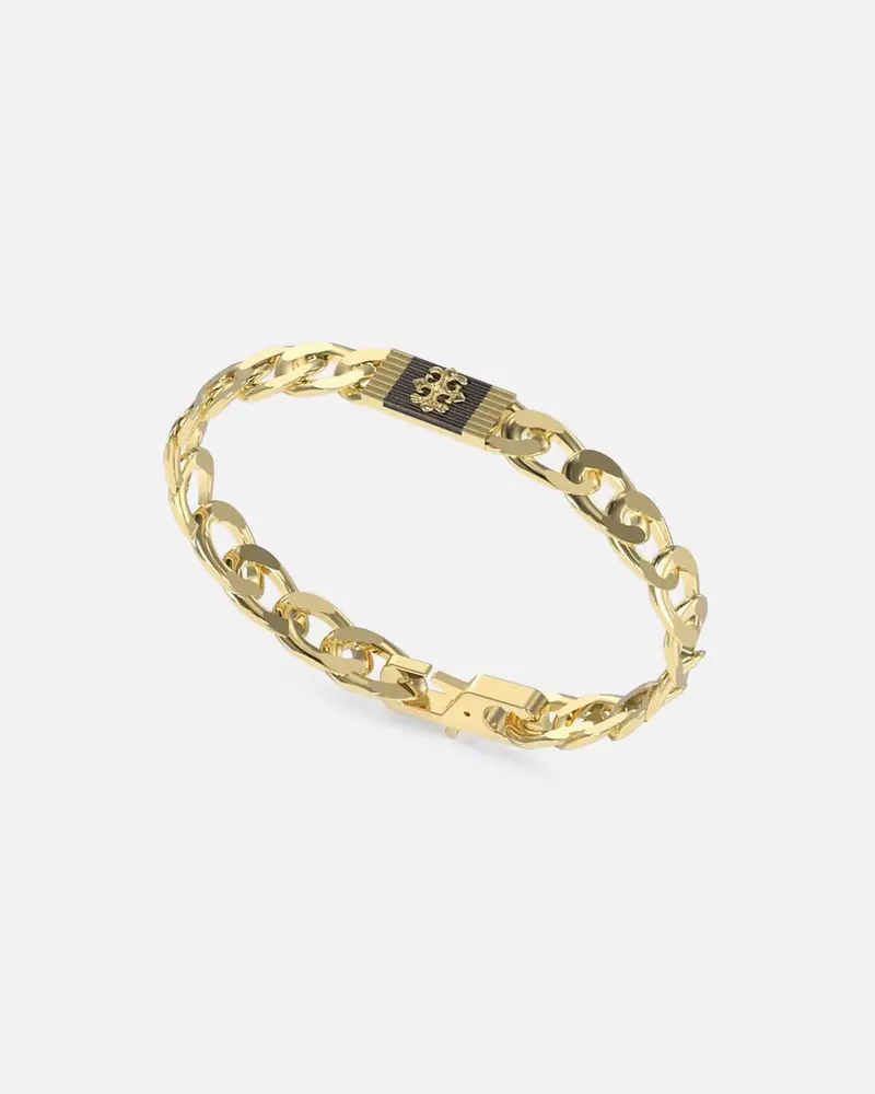 Guess Mainline Rebel Moon 9Mm Tag Bracelet Gold 1