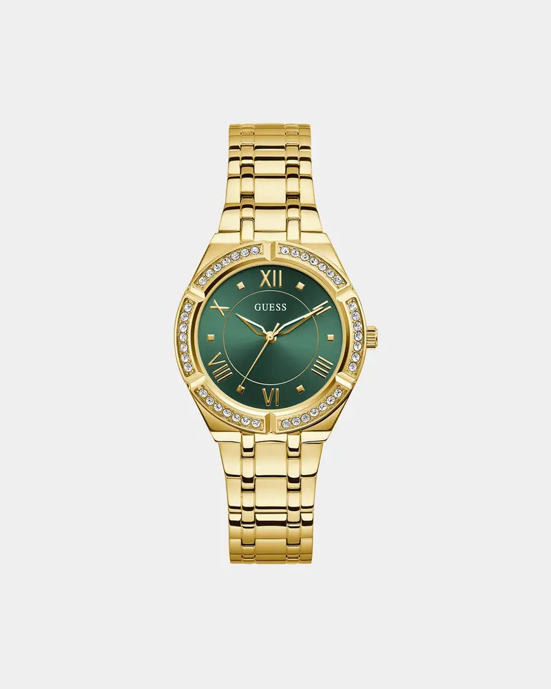 Guess Mainline Women's Cosmo Watch Gold/Green 1