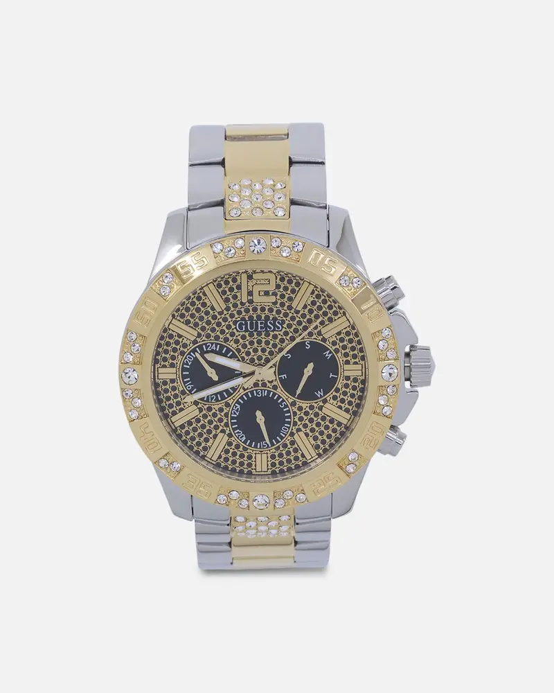 Guess Mainline Women's Majesty Crystal '40Th Anniversary' Watch Gold 1