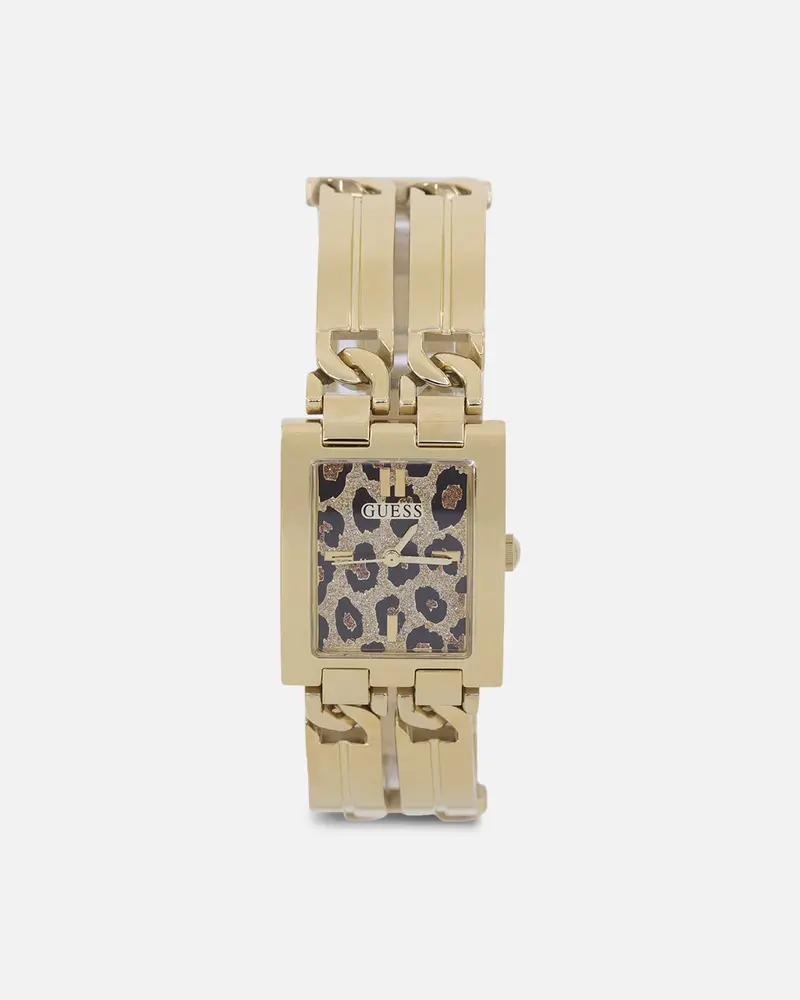 Guess Mainline Women's Mod Id Leopard Watch Gold 1