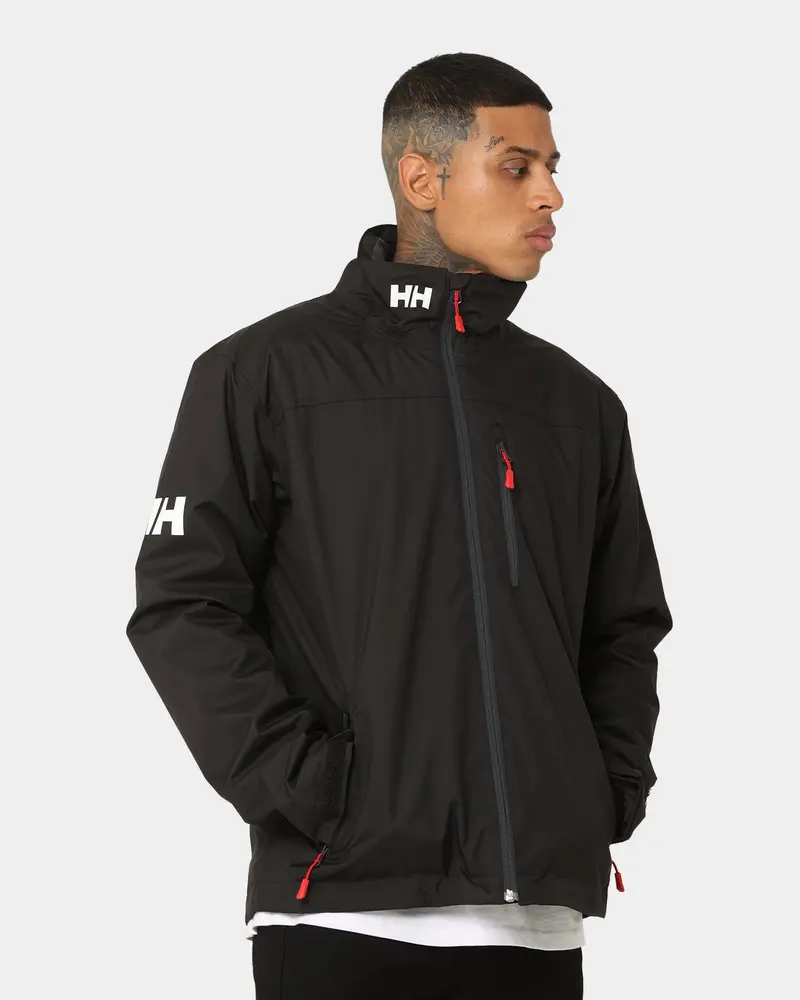 Helly Hansen Crew Midlayer Jacket Black 1