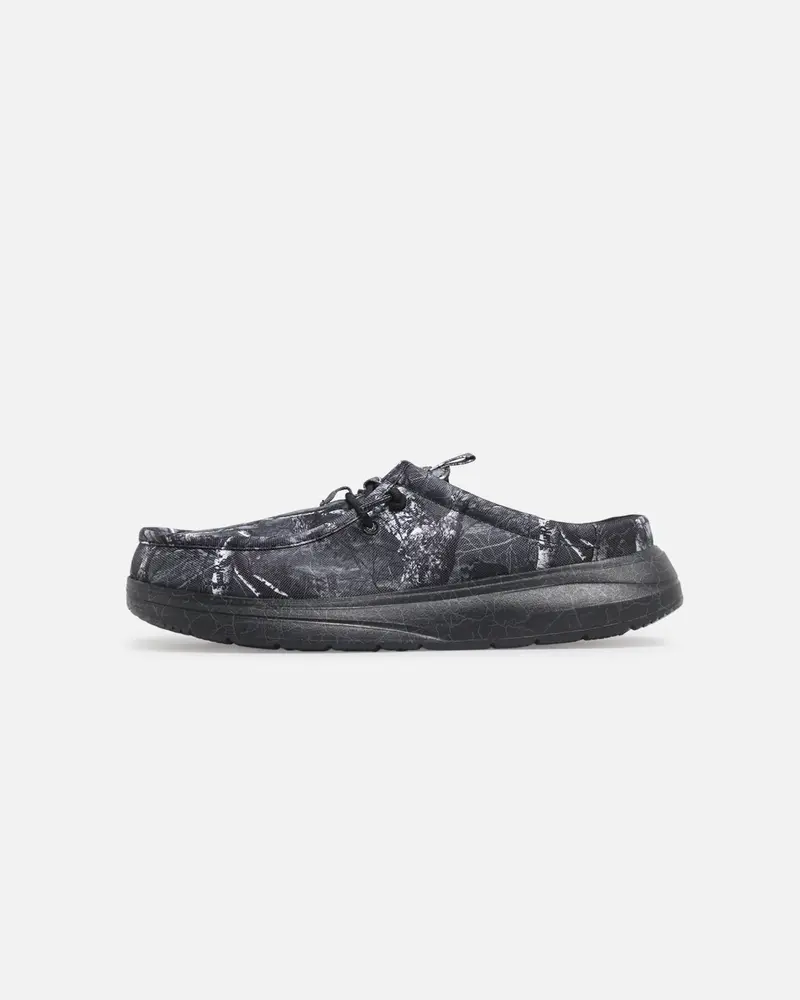 Hey Dude Jelly Roll Wally Edge Slip Black/Camo 1