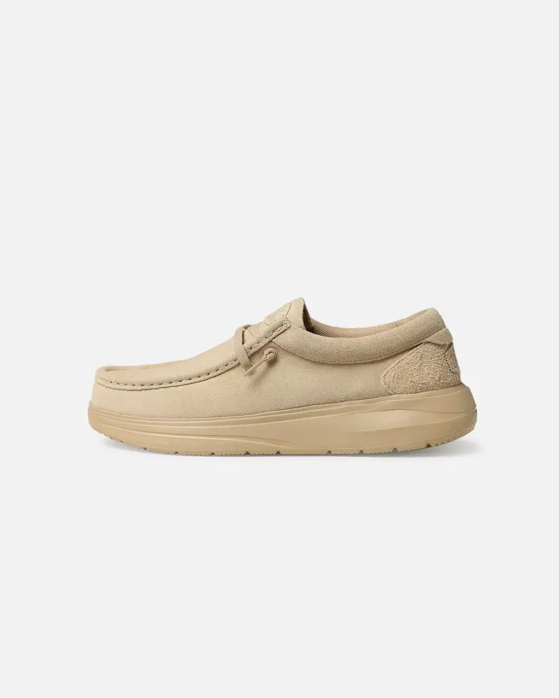 Hey Dude Wally Comf Suede Sand 1
