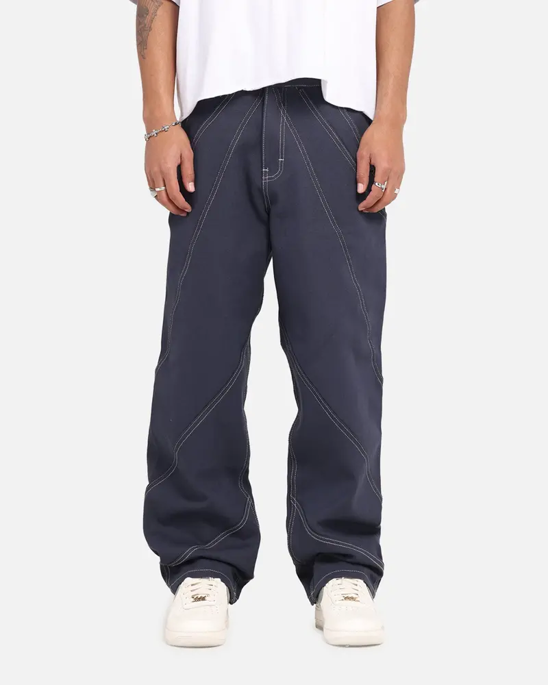 Honor The Gift Racing Panel Pants Navy 1