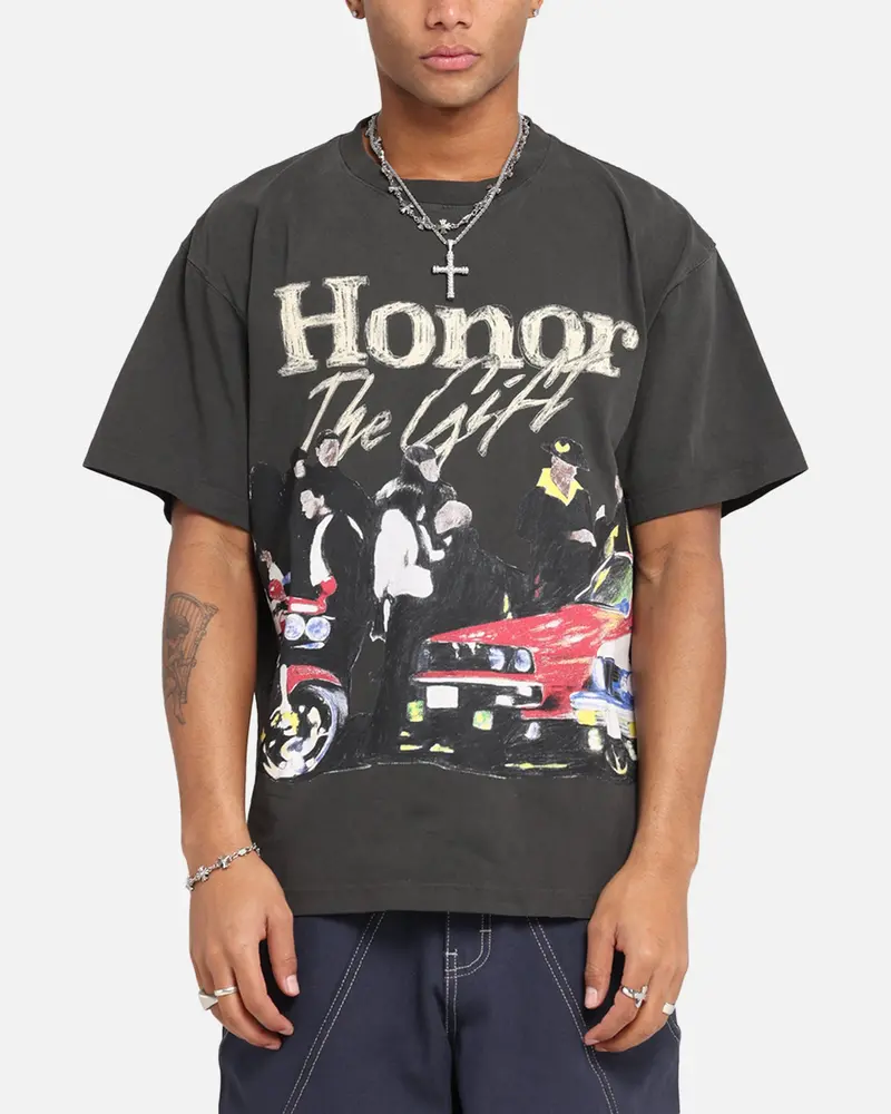 Honor The Gift Shift T-Shirt Black 1