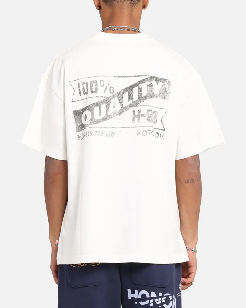 Honor The Gift Vintage Oil T-Shirt White 1