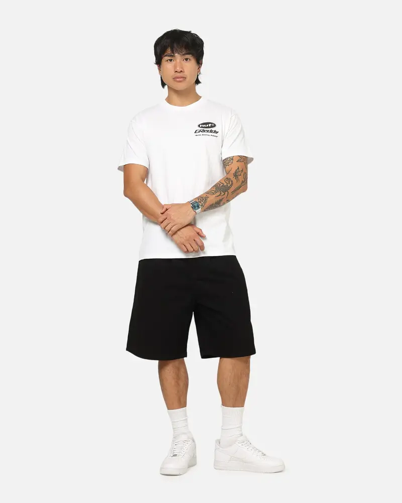 Huf X Greddy Parts T-Shirt White 4